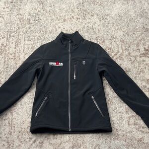 K-Swiss Performance Soft Shell Athletic Jacket Black